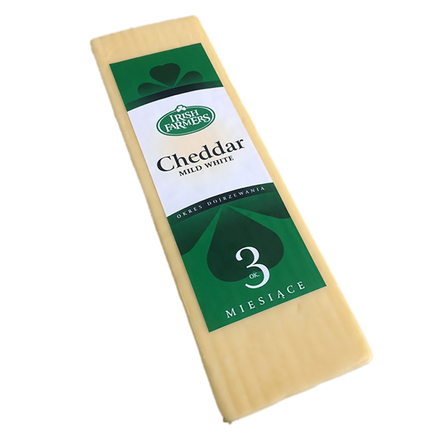 CHEDDAR MILD WHITE cheese (block)