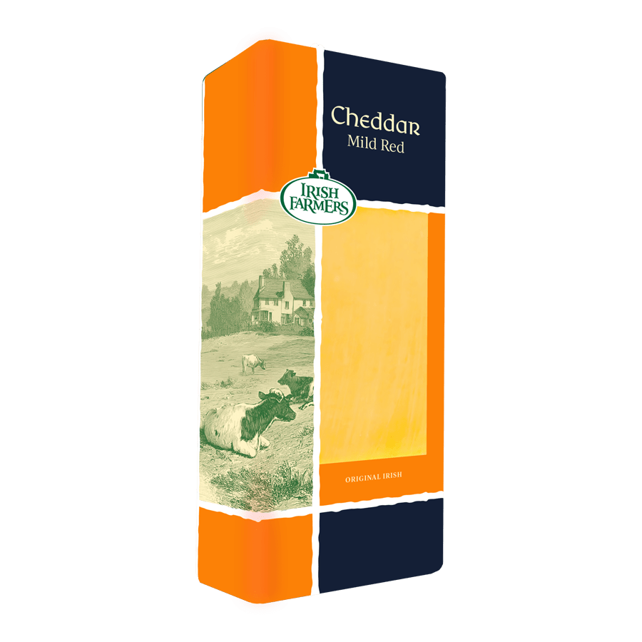 CHEDDAR MILD RED CHEESE (block)