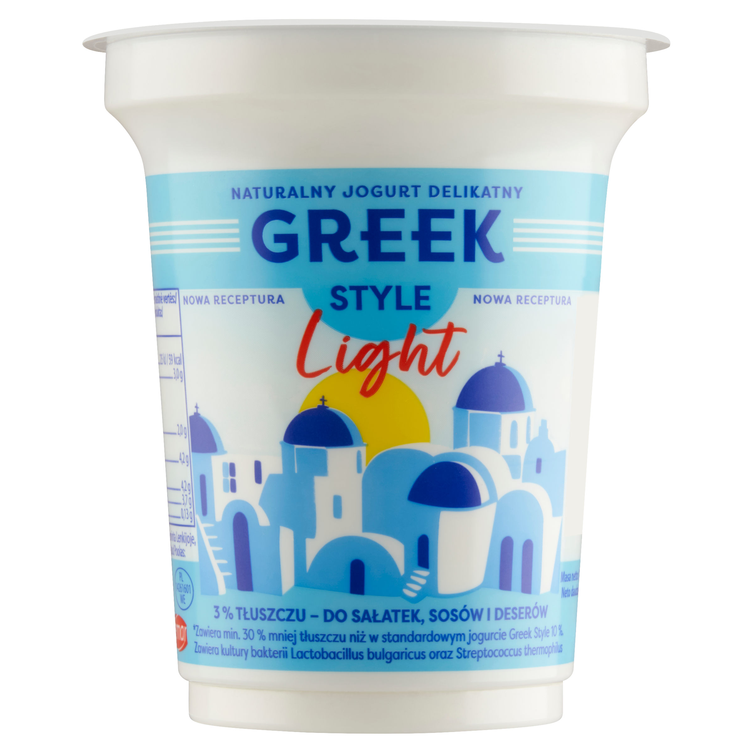 GREEK STYLE LIGHT YOGHURT