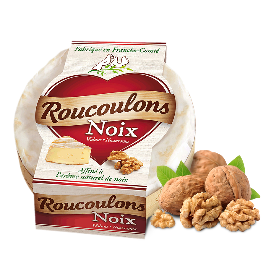 ROUCOULONS NOIX CHEESE WITH THE NATURAL WALNUT AROMA