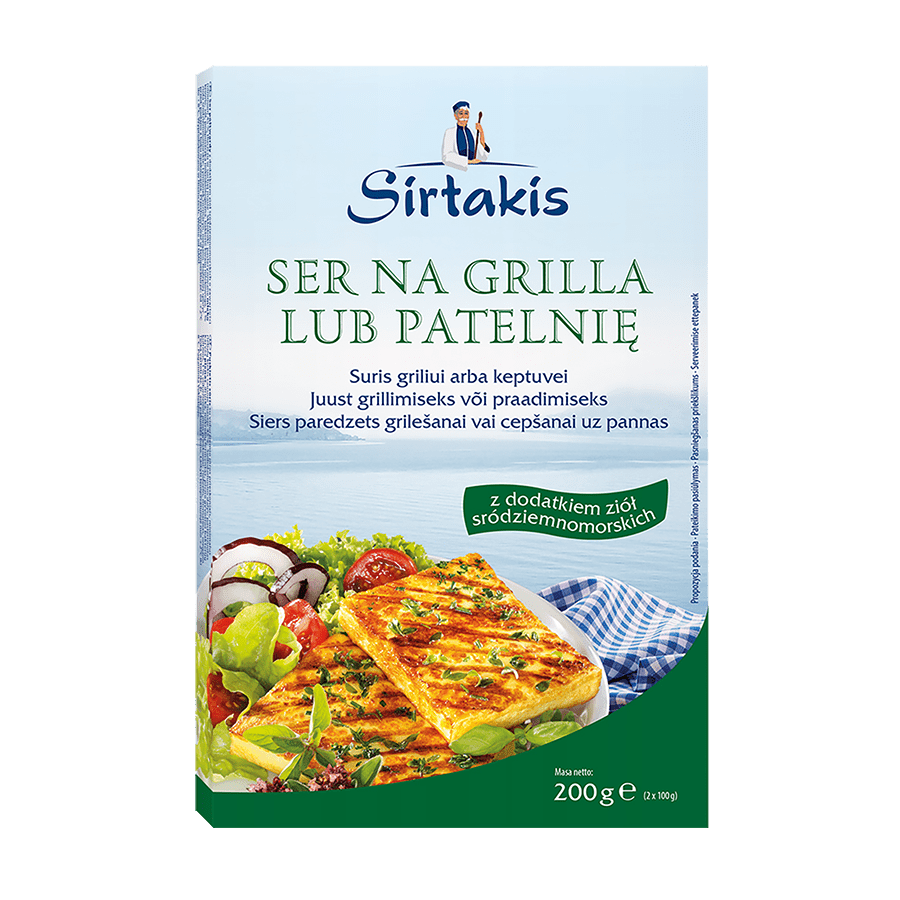 SIRTAKIS CHEESE WITH HERBS FOR BARBECUE OR FRYING PAN (collective)