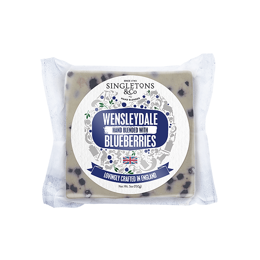 WENSLEYDALE BLUEBERRY CHEESE (serving)