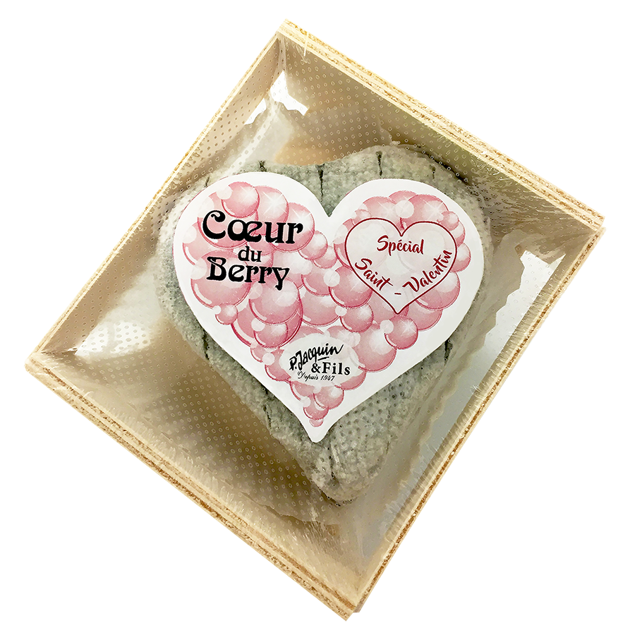 Bleu goat cheese in the shape of cheese/ Coeur du Berry 150g/