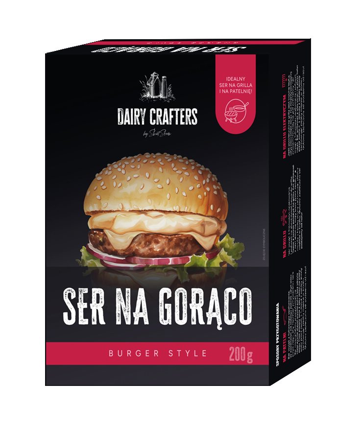 Dairy Crafters ser na gorąco burger style