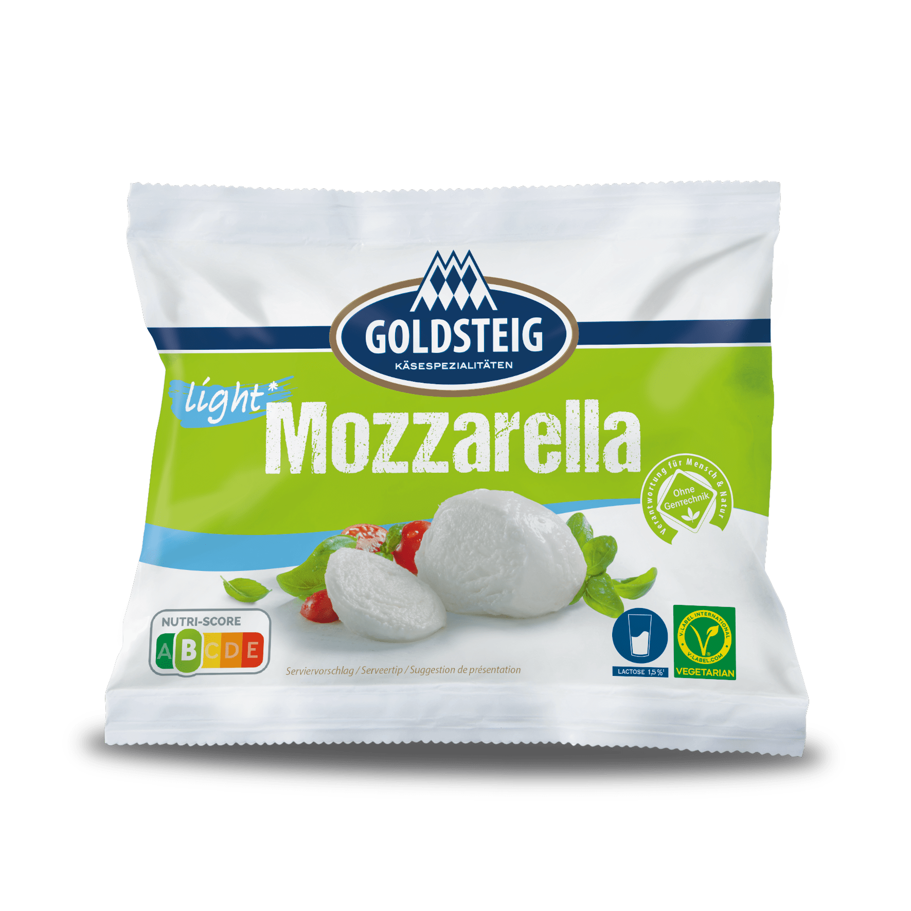 Ser mozzarella light (w solance)