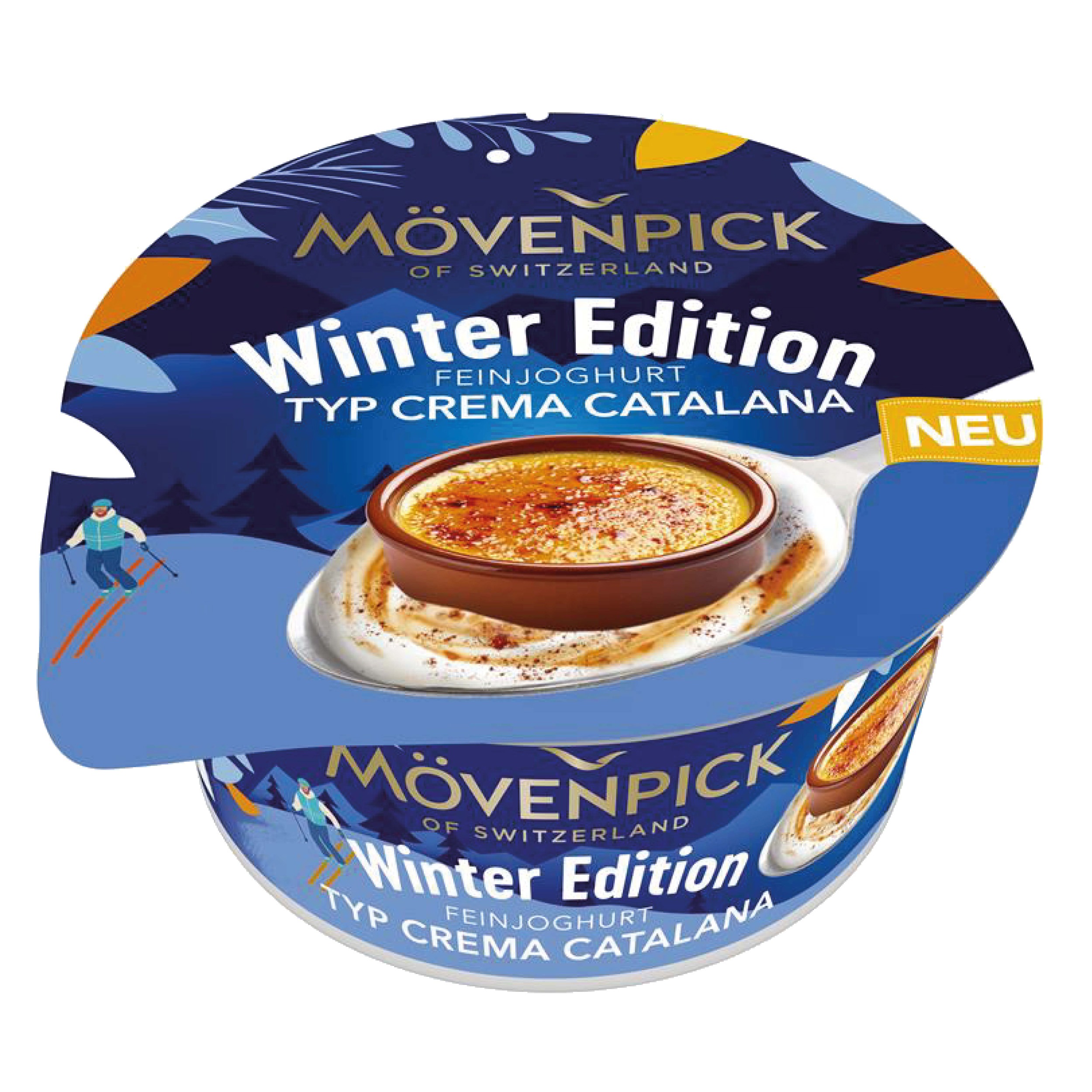 JOGURT MÖVENPICK WINTER EDITION o smaku crema catalana