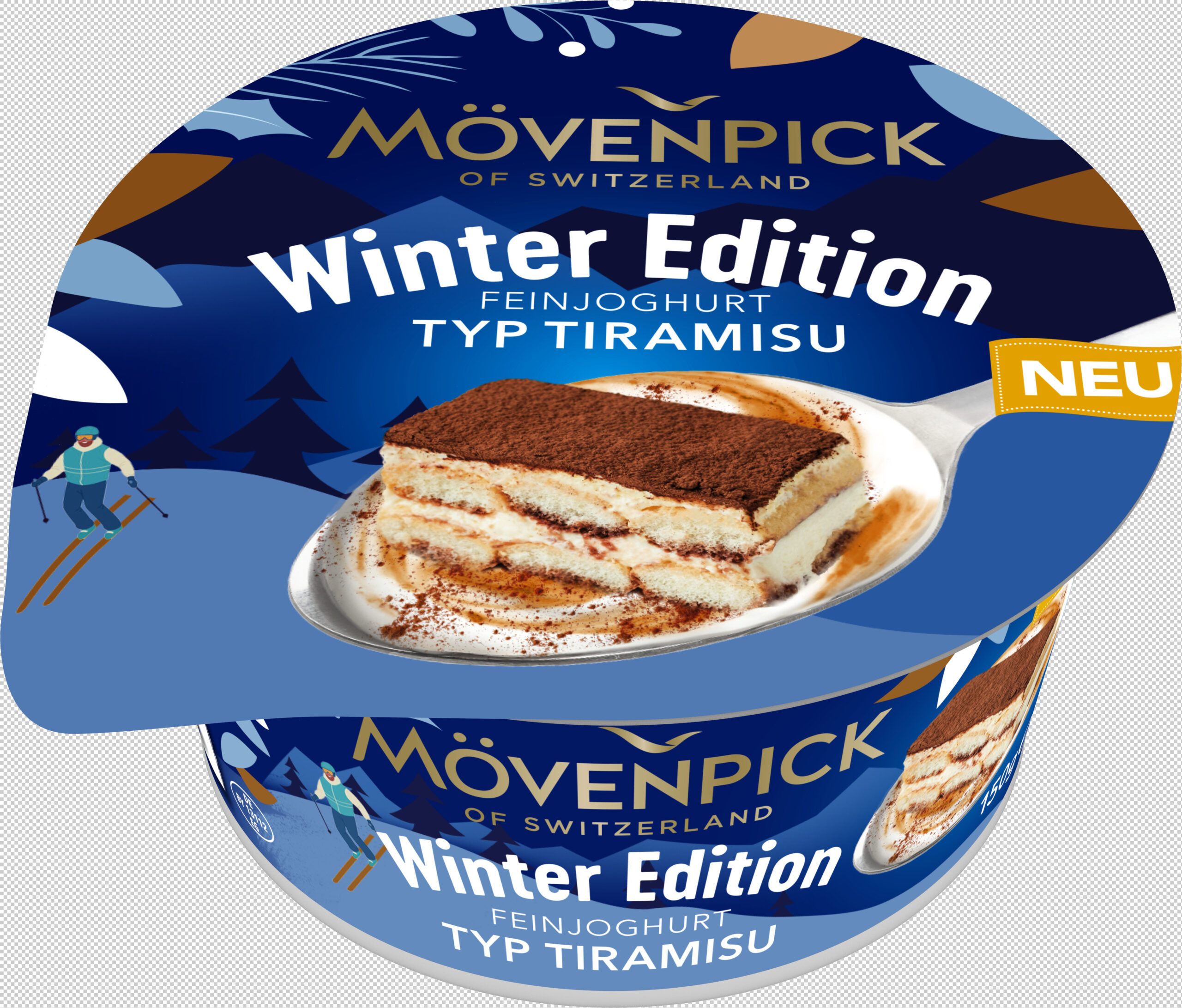 JOGURT MÖVENPICK WINTER EDITION o smaku tiramisu