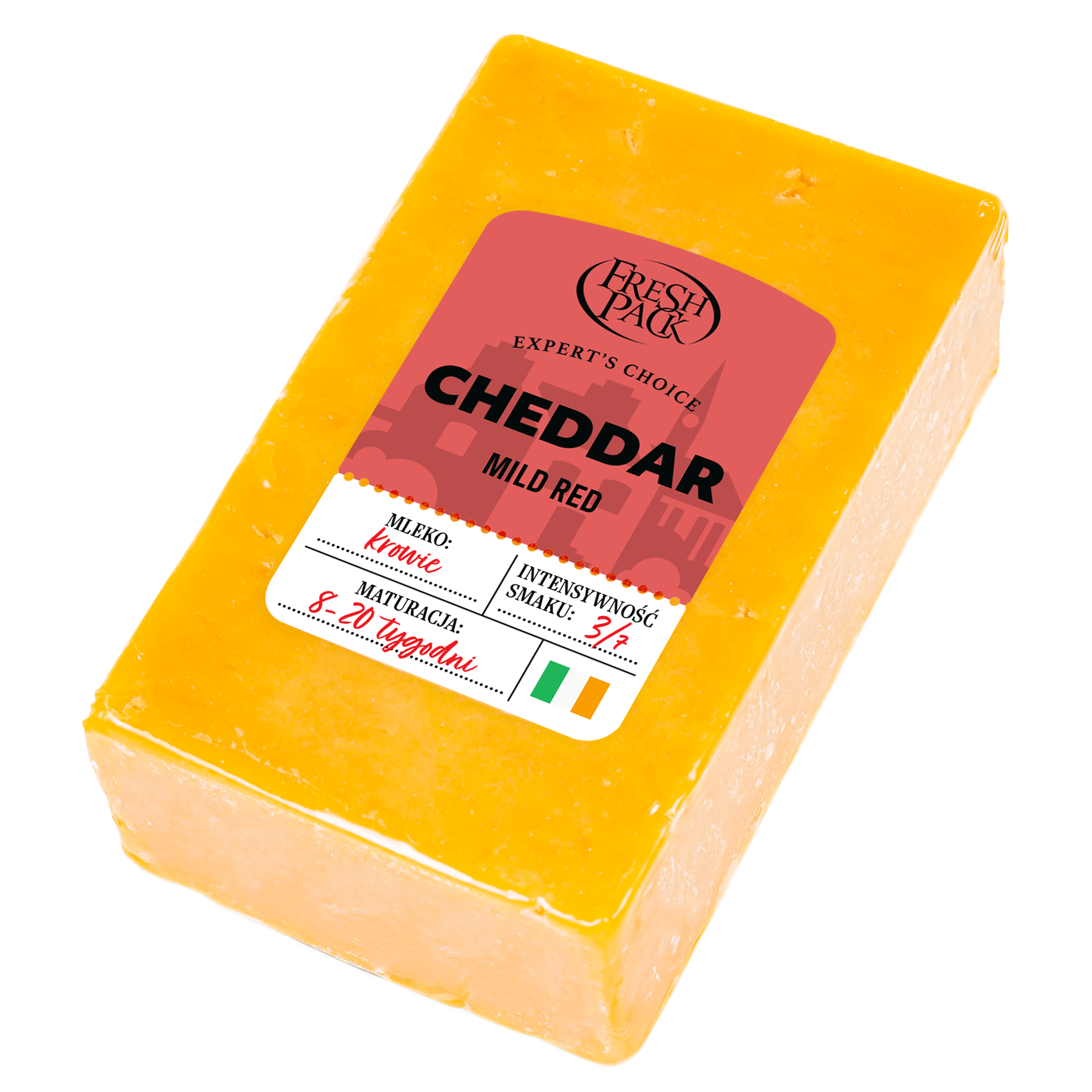 Fresh Pack Cheddar mild red