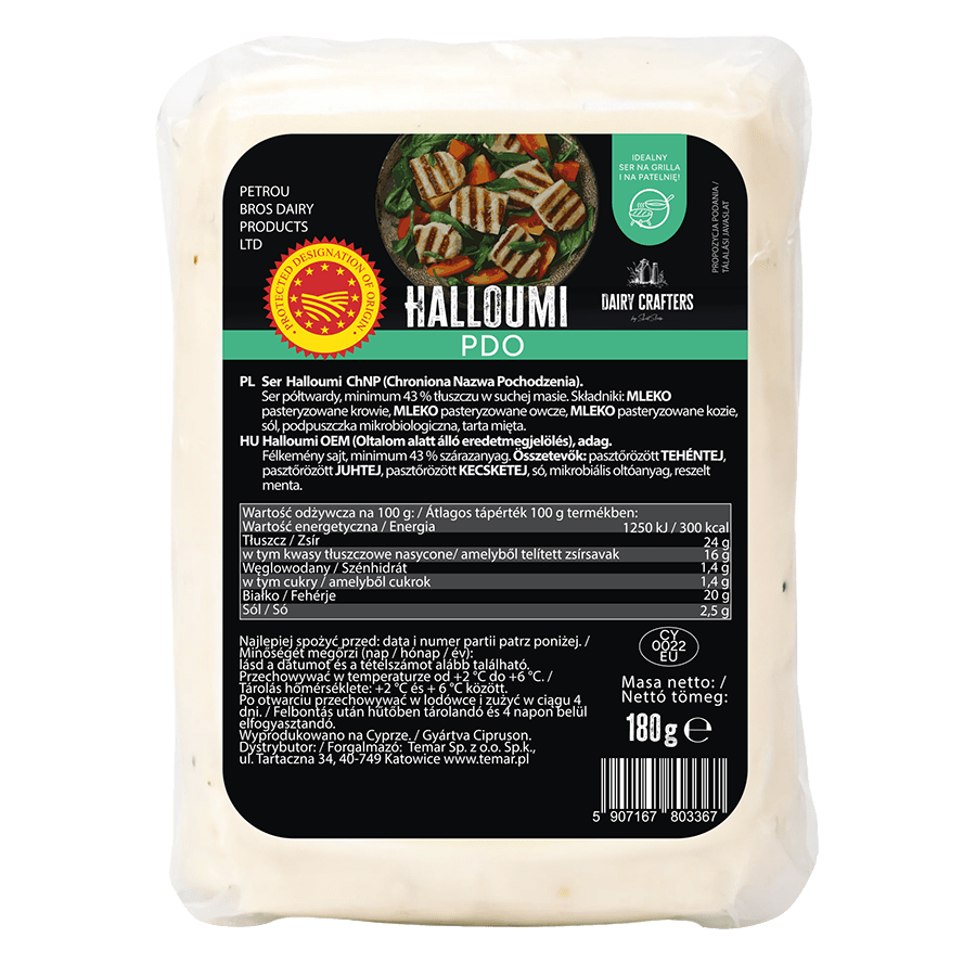 HALLOUMI DAIRY CRAFTRES PDO