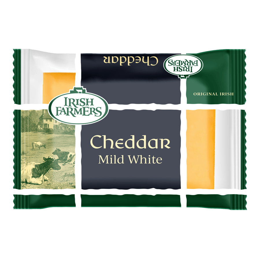 SER Cheddar MILD WHITE IRISH FARMERS (porcja)